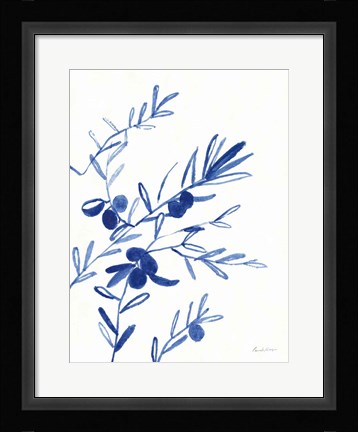 Framed Greek Island Dreaming I Print