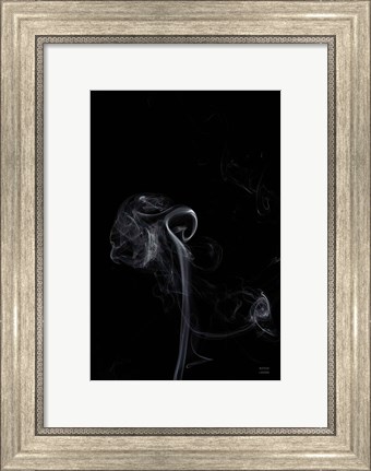 Framed Smoke V Print