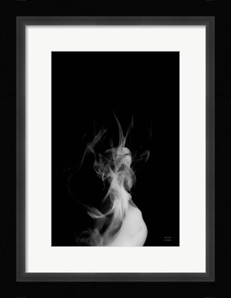 Framed Smoke IV Print