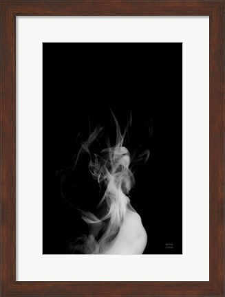 Framed Smoke IV Print