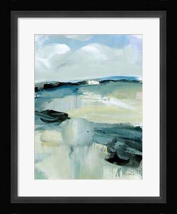 Framed Windswept Landscape III Print