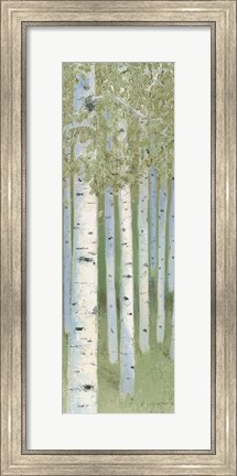 Framed Green Forest II Print
