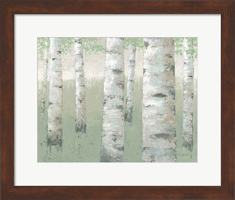 Framed Spring Birch Print