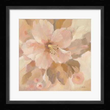 Framed Sweet Boho Flower I Print