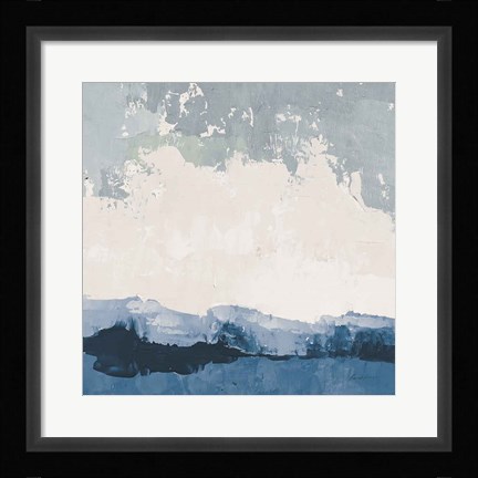 Framed Coastal Landscape Print