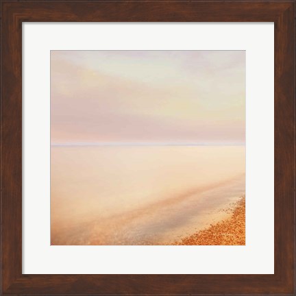 Framed Lake Superior Shoreline I Retro Crop Print
