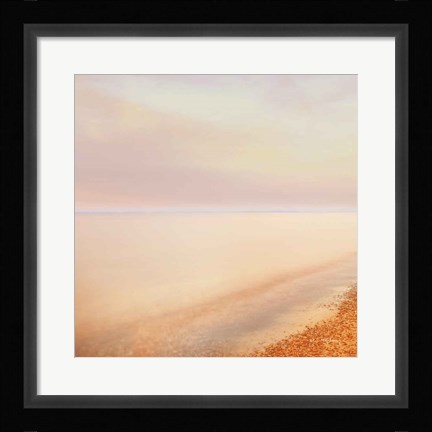 Framed Lake Superior Shoreline I Retro Crop Print