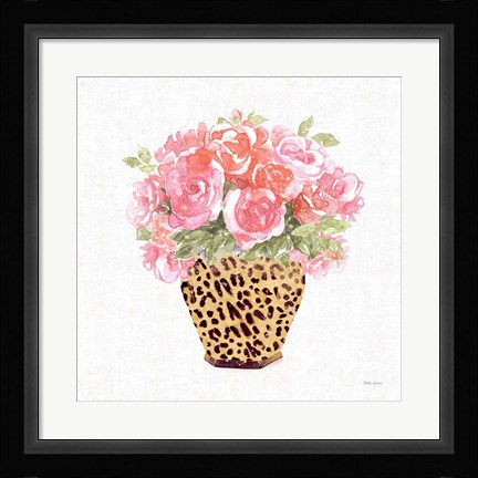 Framed Luxe Bouquet II Print