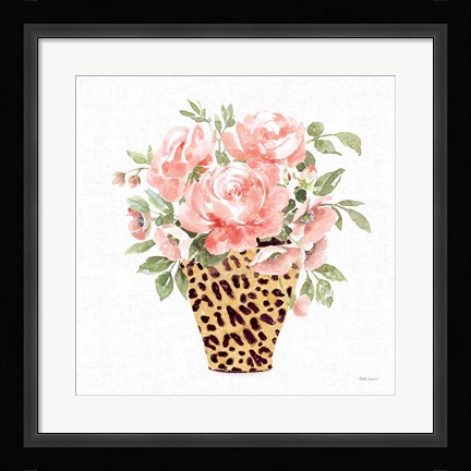 Framed Luxe Bouquet I Print