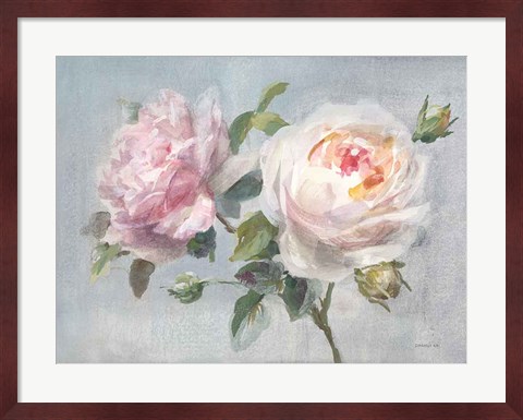 Framed Light Lovely Roses Print
