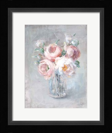 Framed Light Summer Blooms II Print