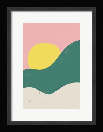 Framed Sun Chaser II Print