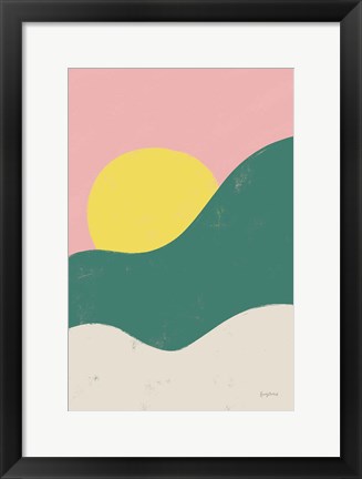 Framed Sun Chaser II Print