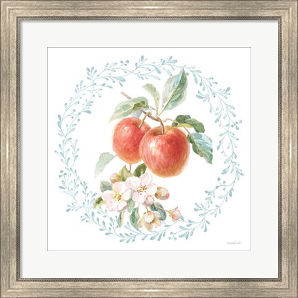 Framed Blooming Orchard II Print