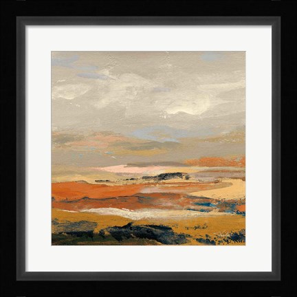 Framed Warm Bay II Print