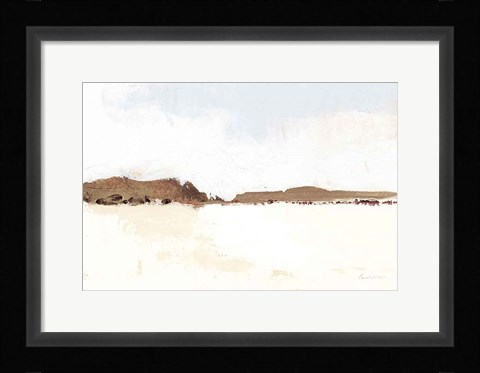 Framed Calm Water Light Print
