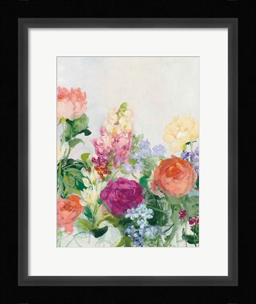 Framed Cutting Garden III Print