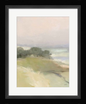 Framed Dream Valley I Neutral Crop I Print