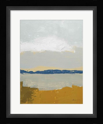 Framed Gold Sands IV Print