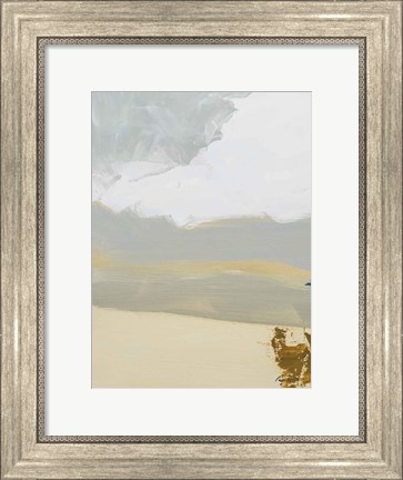 Framed Gold Sands II Print