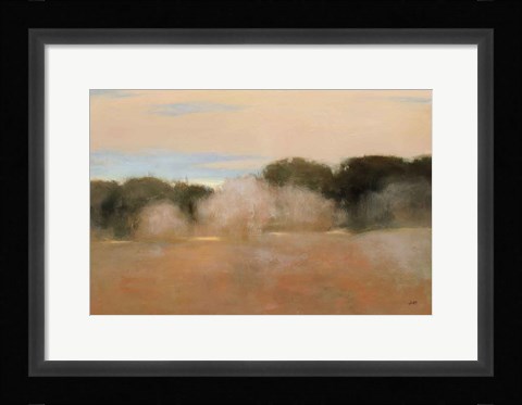 Framed Sienna Fields II Print