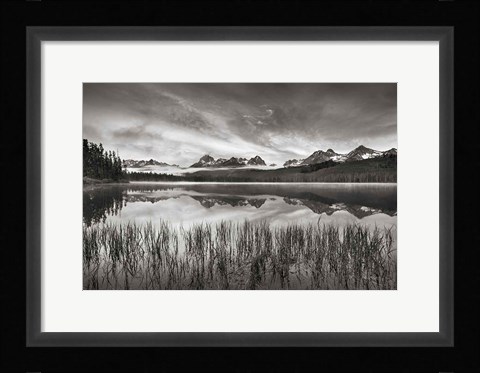 Framed Little Redfish Lakeshore Print