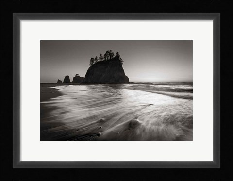 Framed Little James Island Print