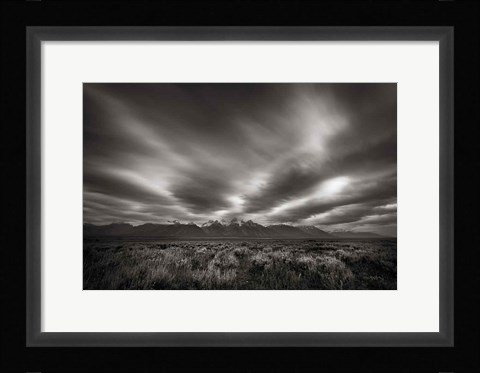Framed Teton Sky Print