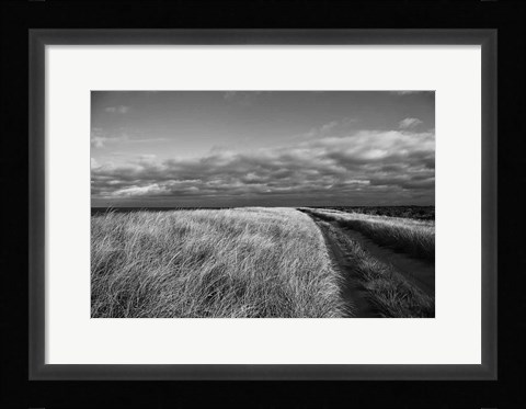 Framed Road to the Beach Print