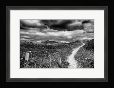Framed Nantucket Pathway Print