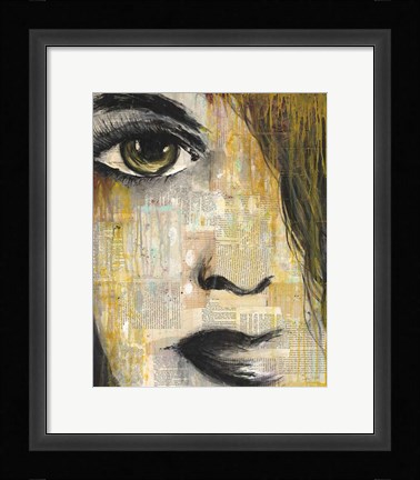 Framed Eye of the Beholder I Print