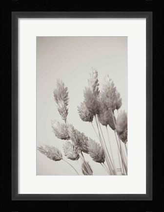 Framed Wistful BW Print