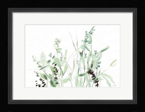 Framed Grasses I Print