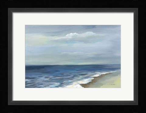 Framed Silent Waves Print