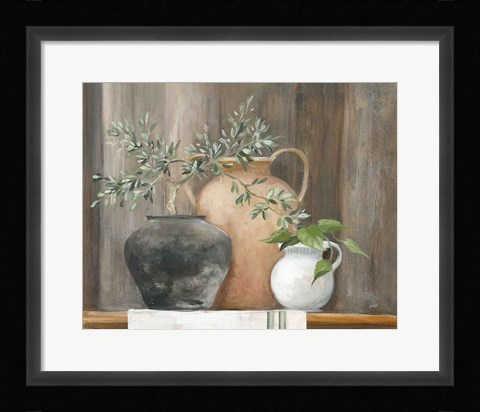 Framed Simplicity Print