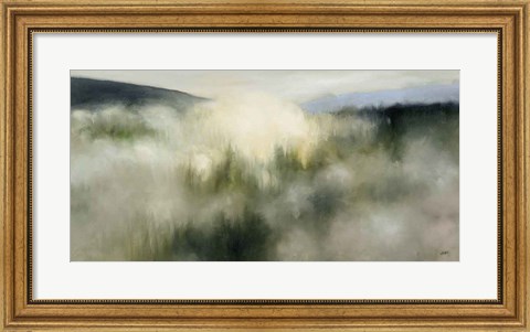 Framed Valley Clouds Print