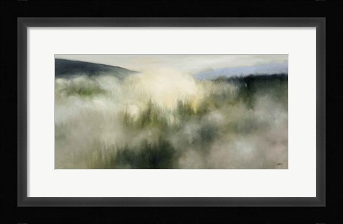 Framed Valley Clouds Print
