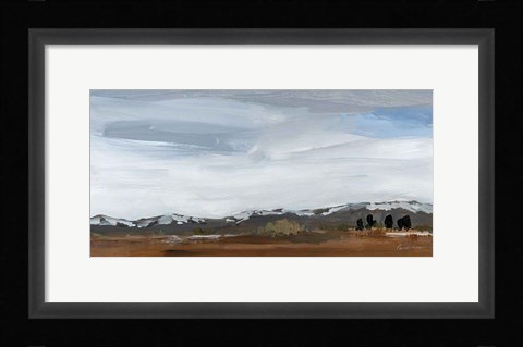 Framed Alamosa Late March Print