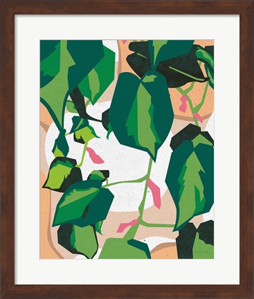 Framed Green House II Print