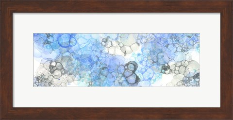 Framed Bubblescape Panel II Print