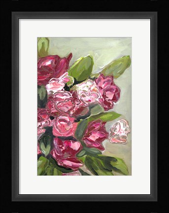 Framed Prettiest Bunch of Flowers portrait II Print