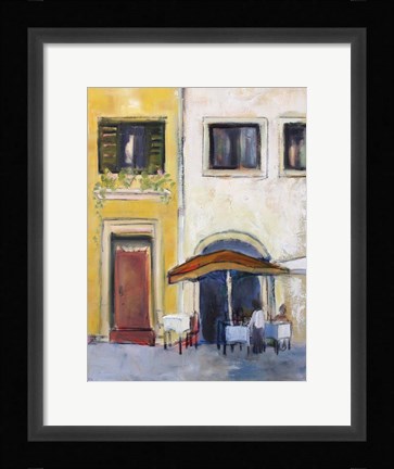 Framed Al Fresco Print