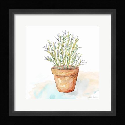 Framed Let it Grow X Print