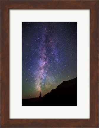 Framed Kodachrome Basin Milky Way Print