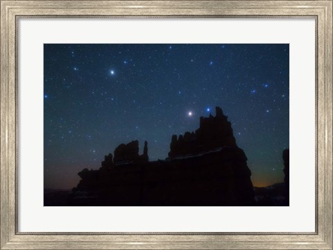 Framed Stars over the Fortress? Print