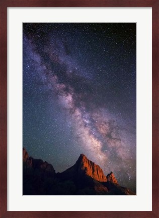 Framed Watchman Milky Way Print