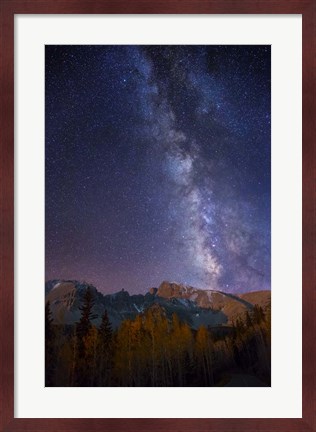 Framed Wheeler Peak Stars Print