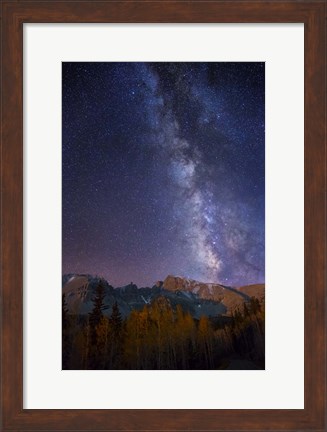 Framed Wheeler Peak Stars Print