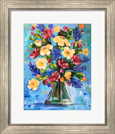 Framed Bouquet 5 Print