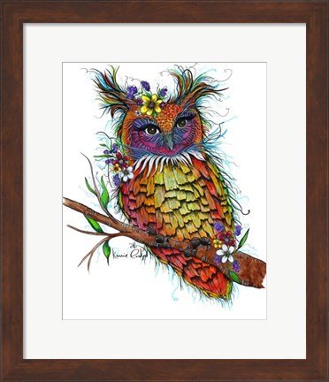 Framed Owlette Print